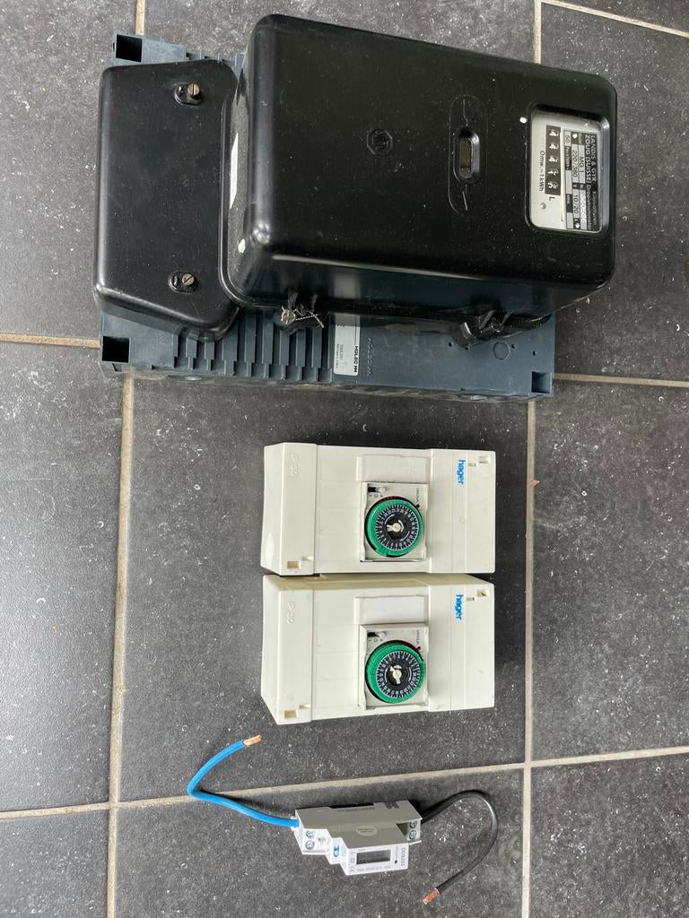 Energiemeter, tijdschakelaars en automaat, Ophalen of Verzenden, Gebruikt, Overige typen