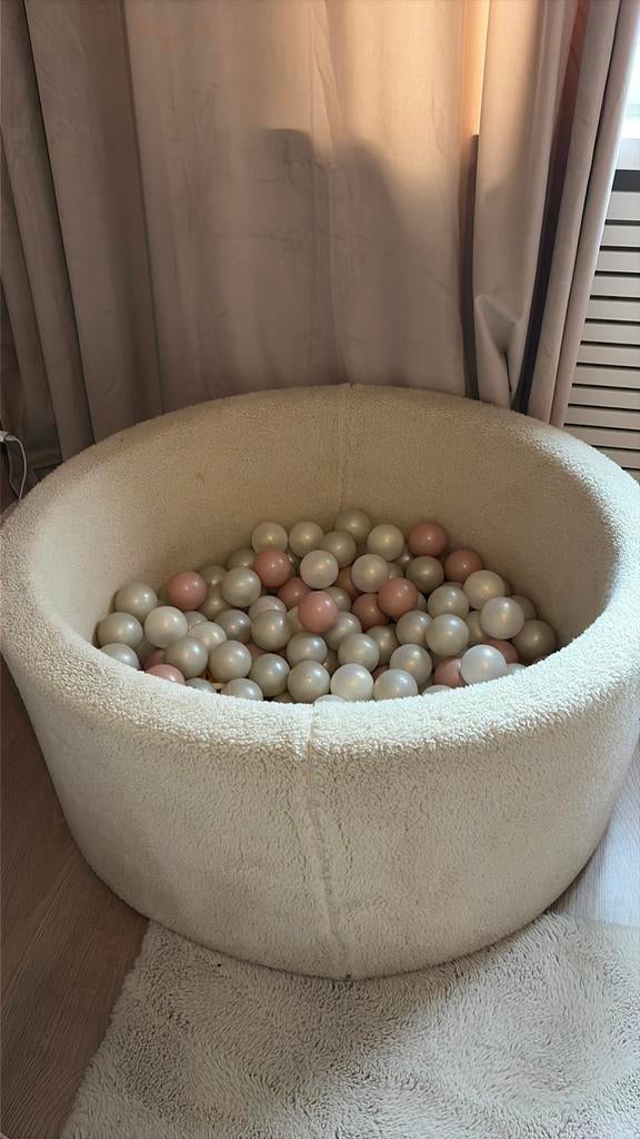 Mojé teddy boucle ballenbak XL, Ophalen, Zo goed als nieuw, Overige typen