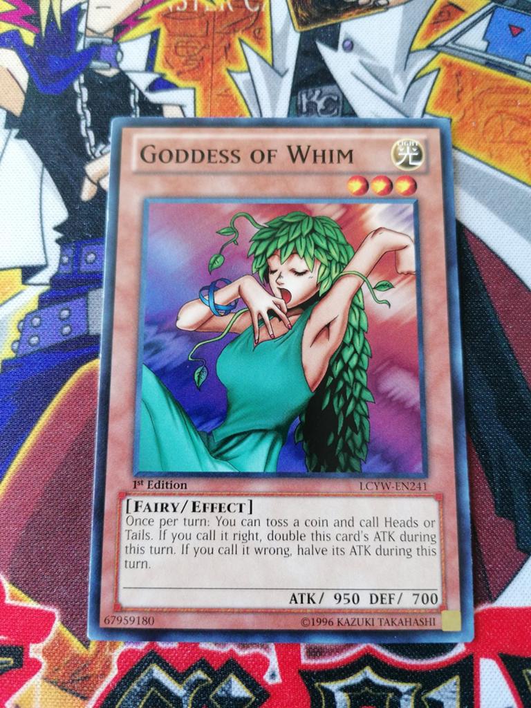 Goddes of Whim - LCYW - Yu-Gi-Oh, Ophalen of Verzenden, Zo goed als nieuw