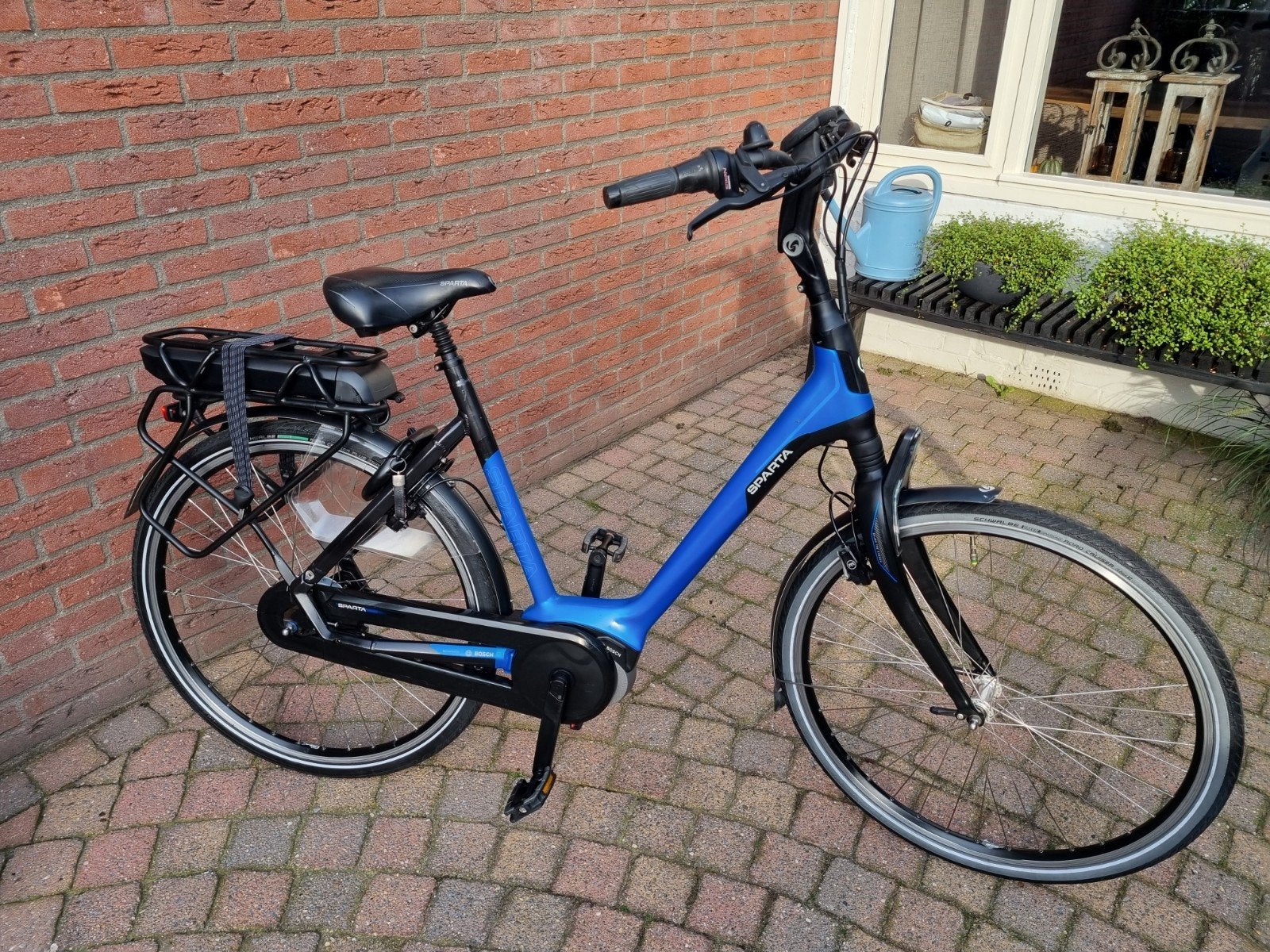 sparta m8b bosch middenmoter frame maat 57 400wh accu goh, Ophalen, Sparta, Zo goed als nieuw, 50 km per accu of meer