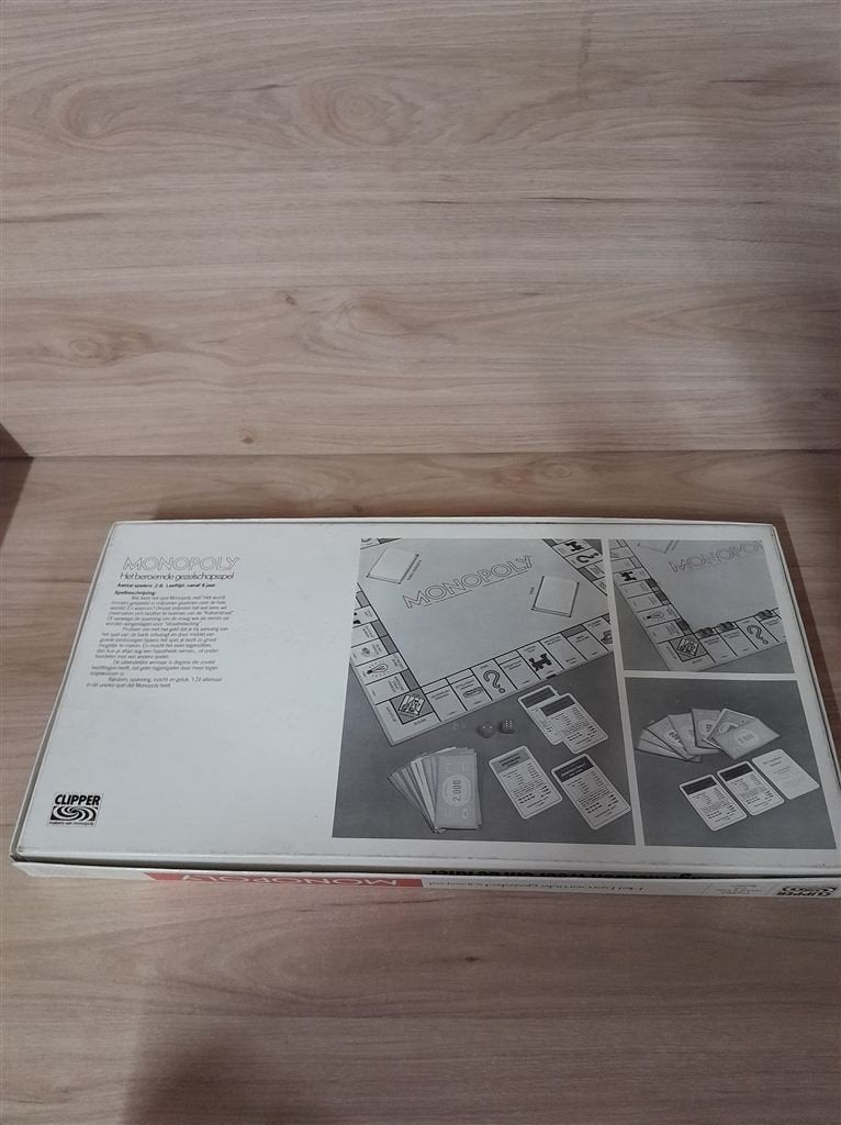 monopoly lange start op doos - s5093, Verzenden, Zo goed als nieuw