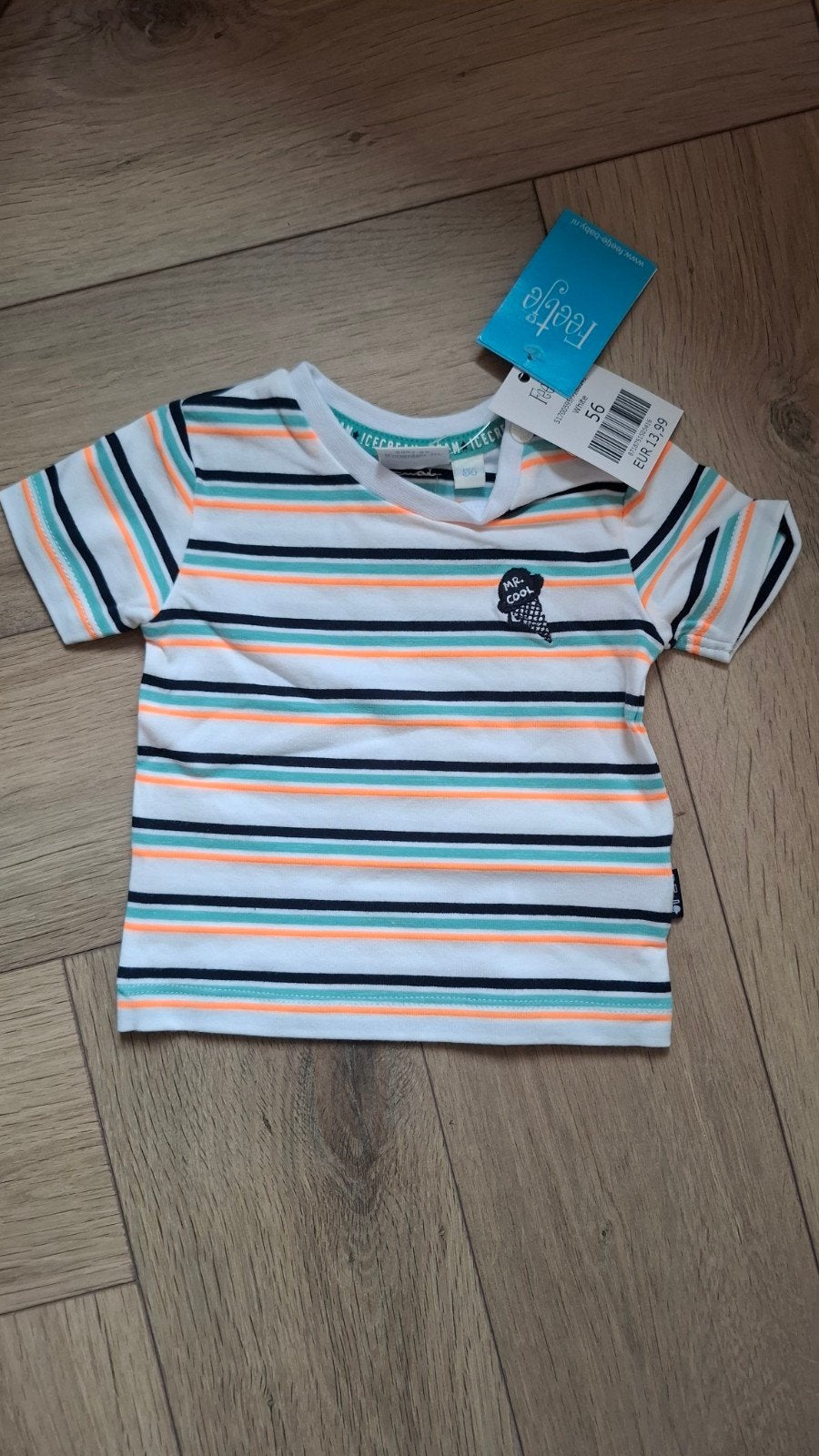 Nieuw shirtje, Kinderen en Baby's, Babykleding | Maat 56, Nieuw, Ophalen of Verzenden, Feetje, Jongetje