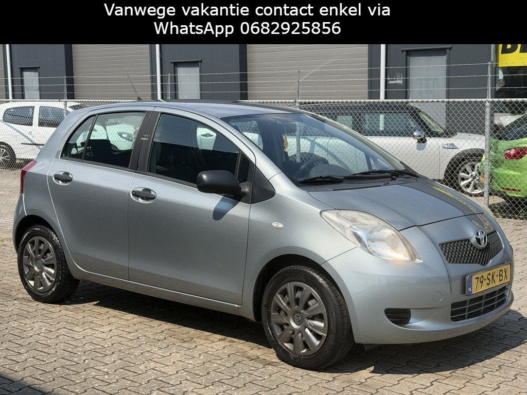 Toyota Yaris 1.3 Airco 5 Deurs Apk:1-2027 (bj 2006), Voorwielaandrijving, 4 cilinders, Bedrijf, 1298 cc