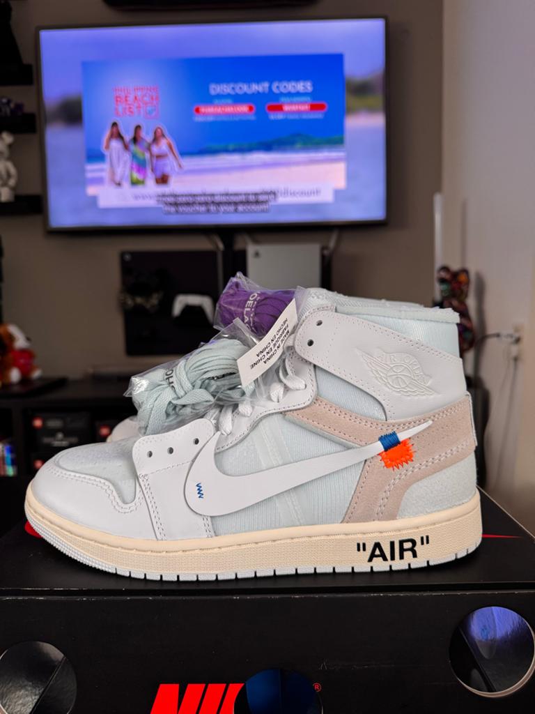 Nike Air Jordan 1 Retro High OG V.A.A. Alaska, Wit, Nieuw, Ophalen of Verzenden, Sneakers of Gympen