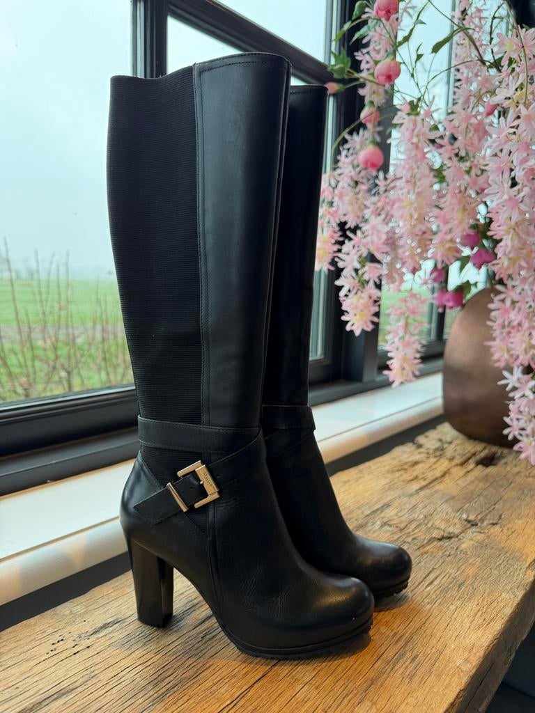 Dune London knielaarzen, nieuw, maat 37, Kleding | Dames, Schoenen, Hoge laarzen, Zwart, Nieuw, Ophalen of Verzenden