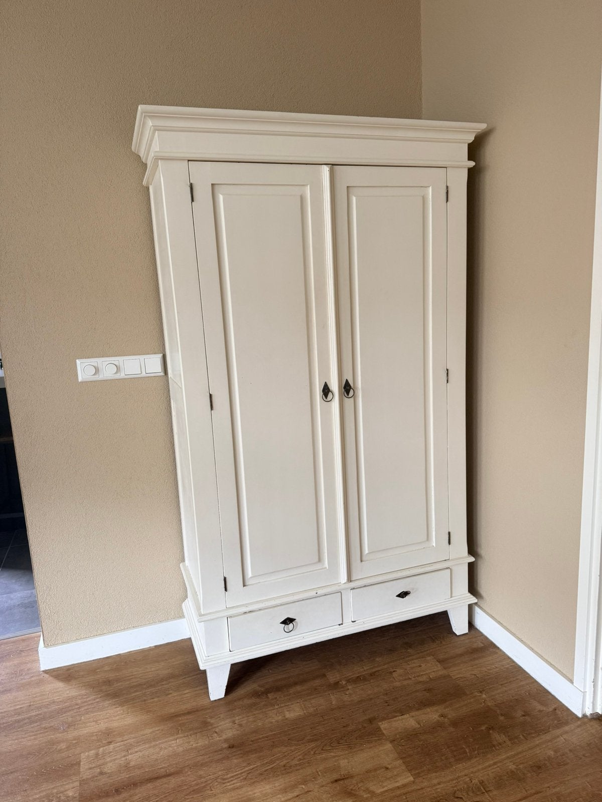 Linnenkast, Huis en Inrichting, Kasten | Kledingkasten, Gebruikt, 150 tot 200 cm, 100 tot 150 cm, 25 tot 50 cm, Met lade(s), Met deur(en)