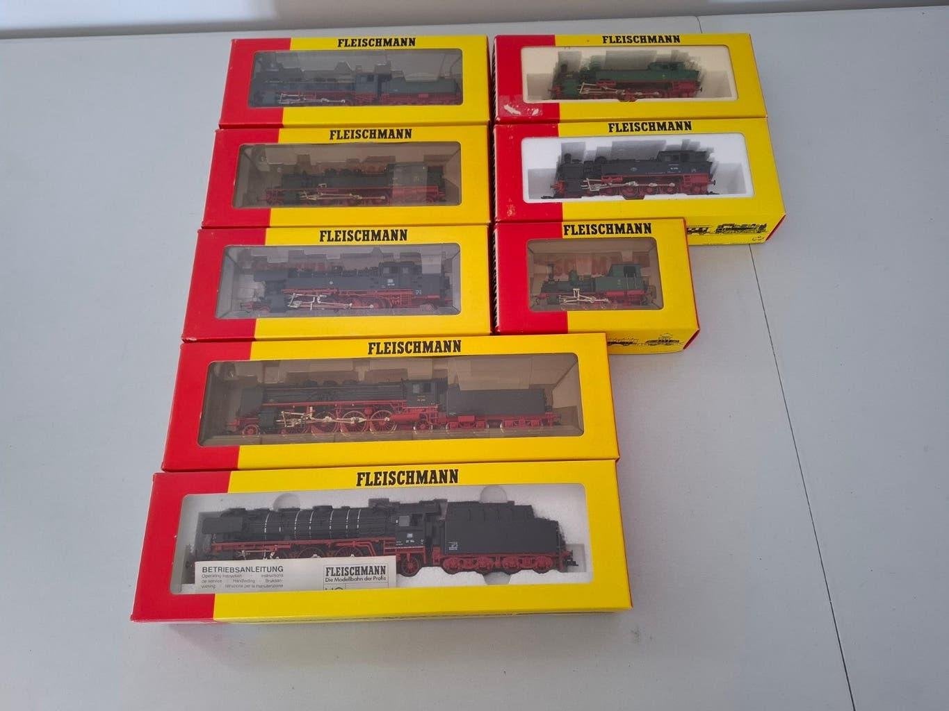Fleischmann H0 diverse stoomlocomotieven, Fleischmann, Nieuw, Ophalen of Verzenden, Analoog