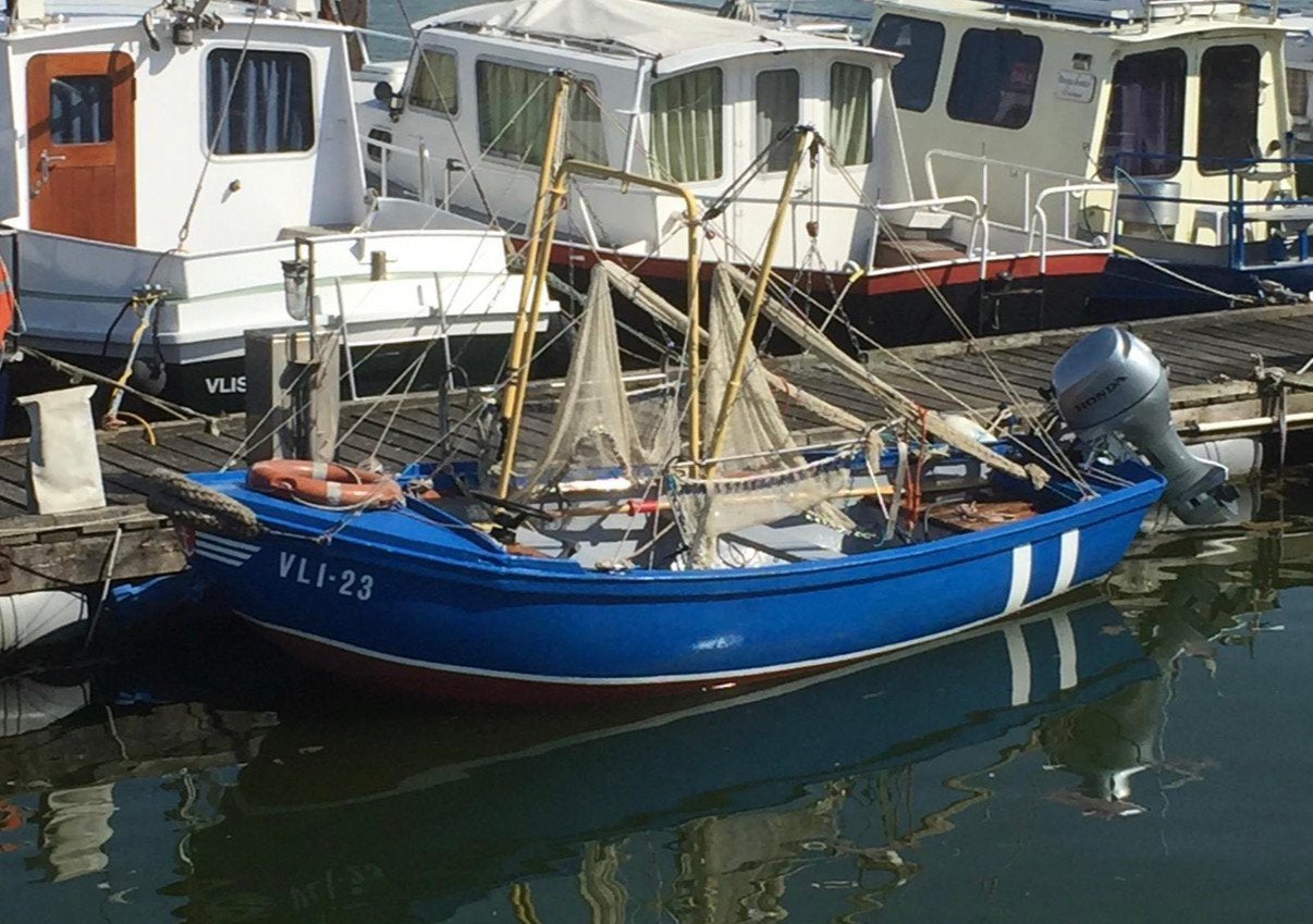 Sloep/Visbootje met Honda 10 pk of Honda 10pk, Gebruikt, 5 tot 10 pk, Ophalen of Verzenden, Benzine