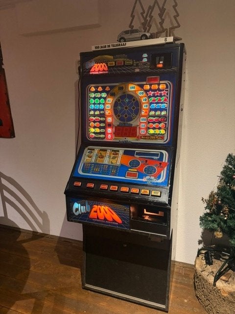 Gokkast Club 2000 – Klassieke fruitautomaat – Werkend!, Euro, Ophalen, Gebruikt