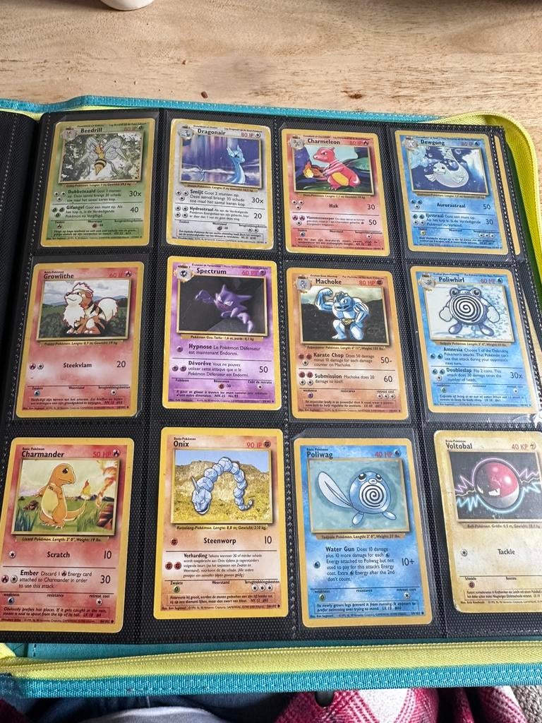 Oude pokemon kaarten (base, fossil, jungle set), Ophalen of Verzenden, Gebruikt, Meerdere kaarten