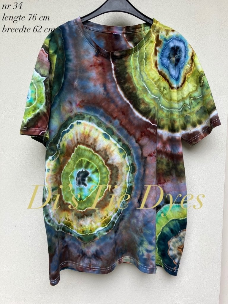 Tie dye T-shirt - verzenden mogelijk, Ophalen, Nieuw, Overige maten