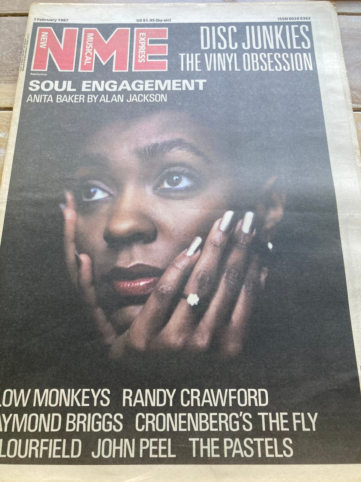 NME 1987 COLOURFIELD Randy Crawford BLOW MONKEYS Pastels, Ophalen of Verzenden, Muziek, Film of Tv