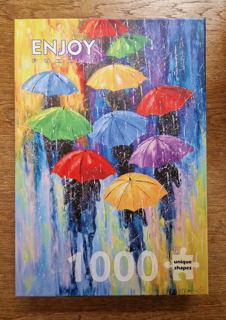 Enjoy. Rainy Day., Ophalen of Verzenden, 500 t/m 1500 stukjes, Zo goed als nieuw