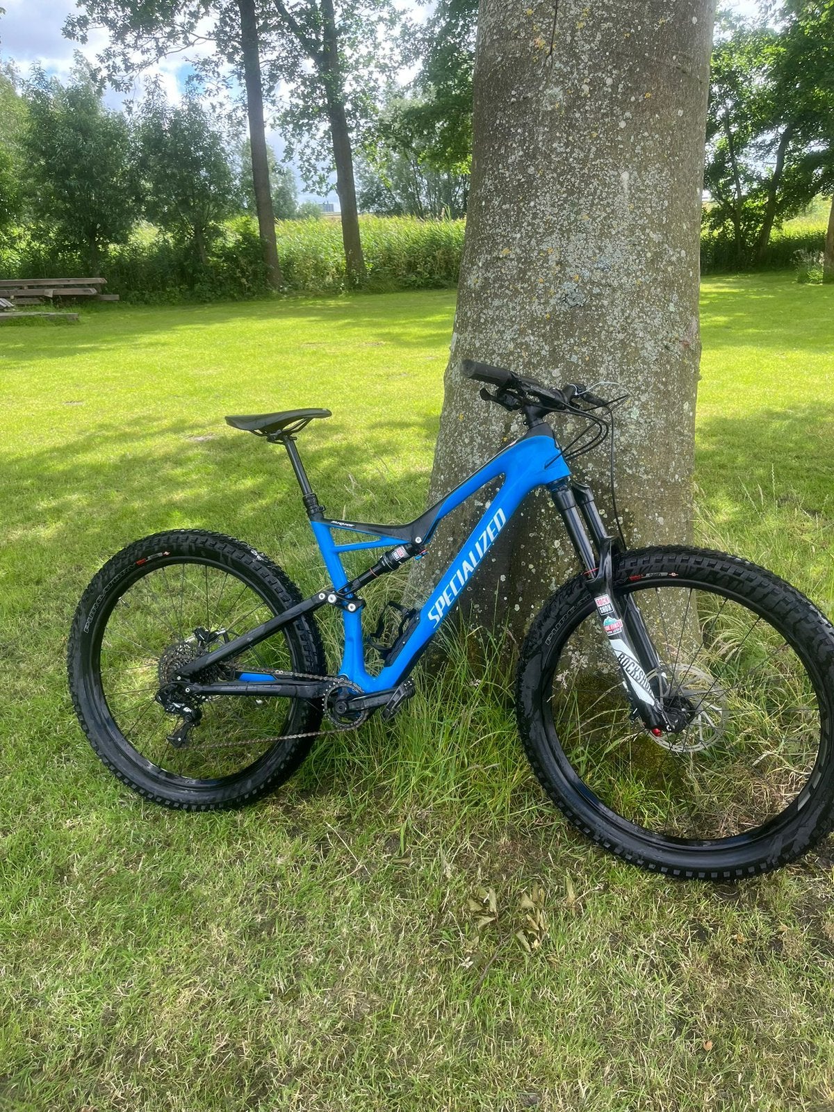 Specialized Stumpjumper Comp Carbon  – Dropper – Maat L, Fietsen en Brommers, Fietsen | Mountainbikes en ATB, Fully, Ophalen, Zo goed als nieuw