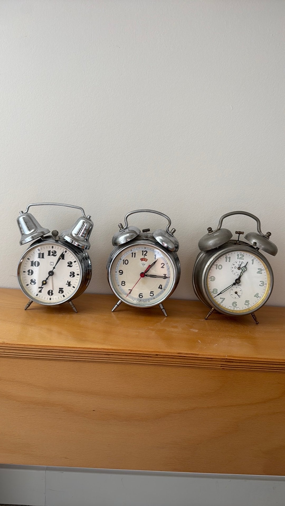 Vintage wekkers, Ophalen of Verzenden