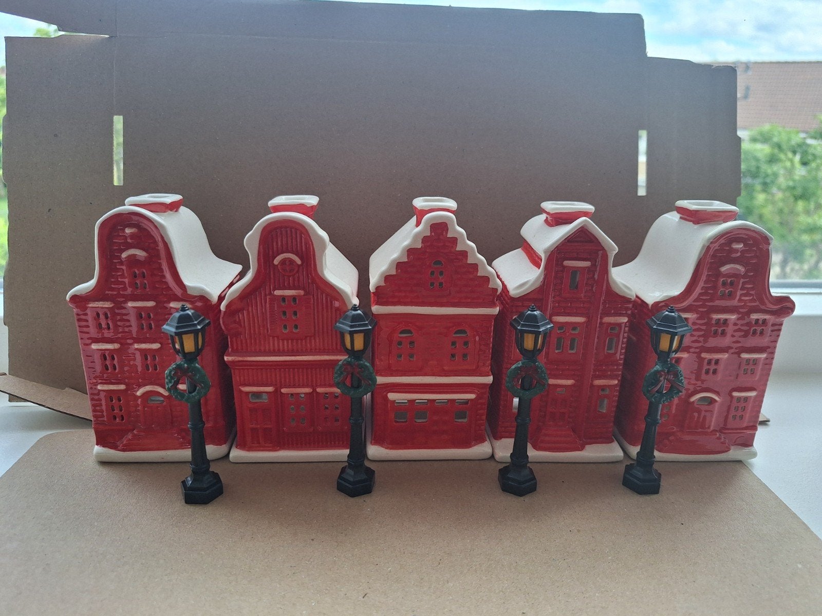 Postcode loterij (kerst) huisjes, Diversen, Kerst, Ophalen of Verzenden