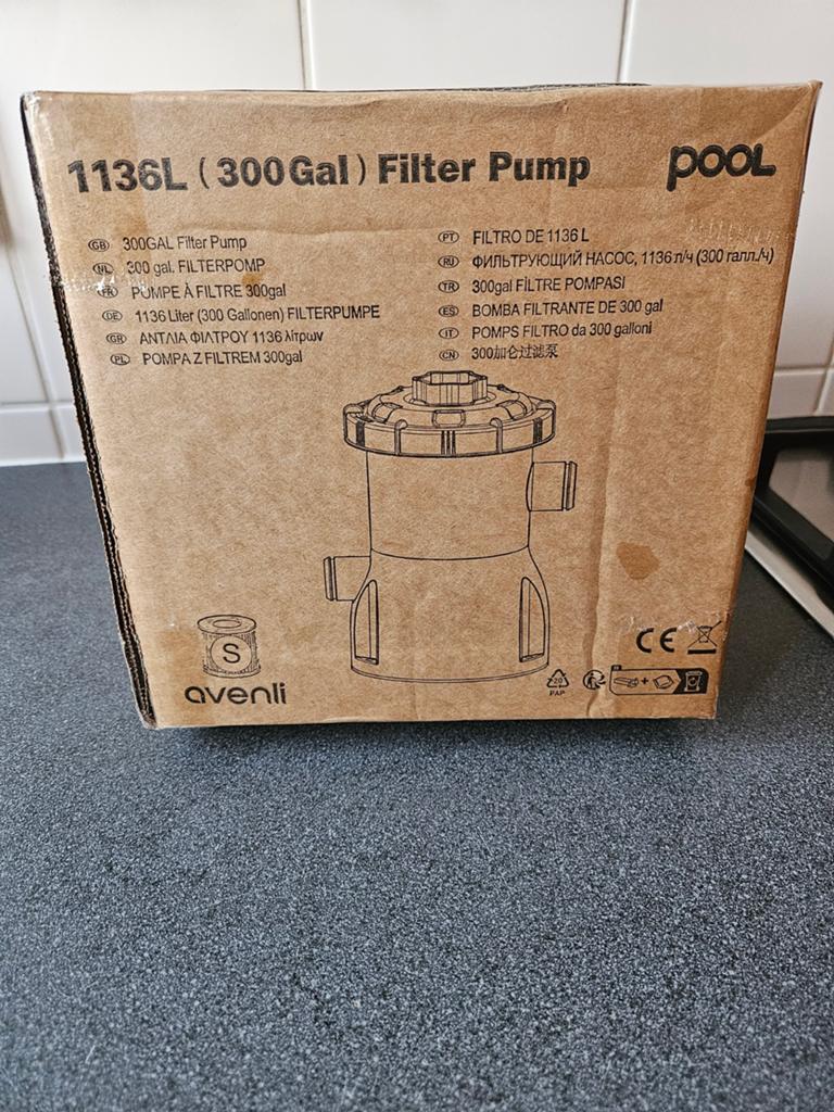 Nieuwe filterpomp zwembad, Ophalen of Verzenden, Nieuw, Filter