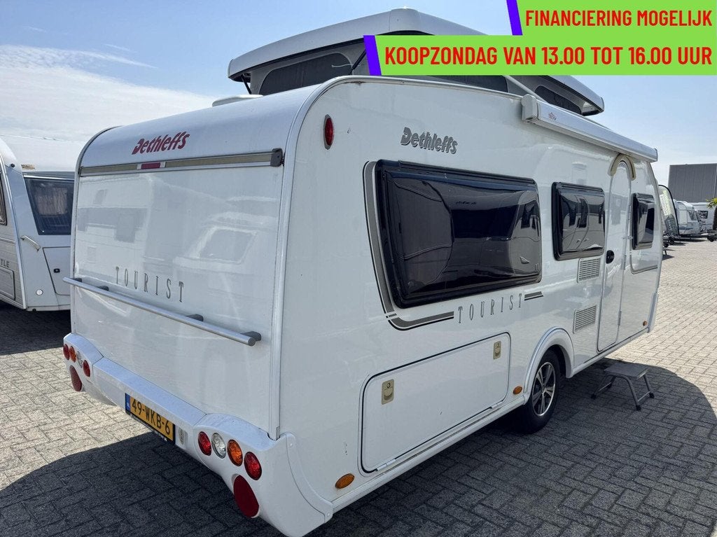 Dethleffs TOURIST 460, ENKELE BEDDEN, MOVER, LUIFEL, Mover, Bedrijf, 1250 - 1500 kg, Tot en met 4