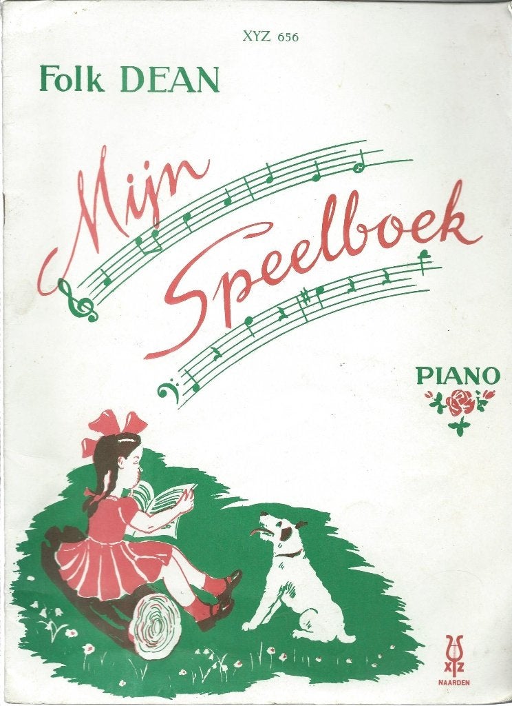 Folk Dean Mijn Speelboek, Gebruikt, Les of Cursus, Ophalen of Verzenden, Piano