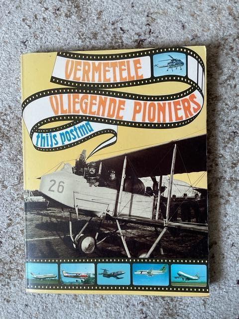 boek Vermetele vliegende pioniers van Thijs Postma., Ophalen of Verzenden, Nieuw, Thijs Postma