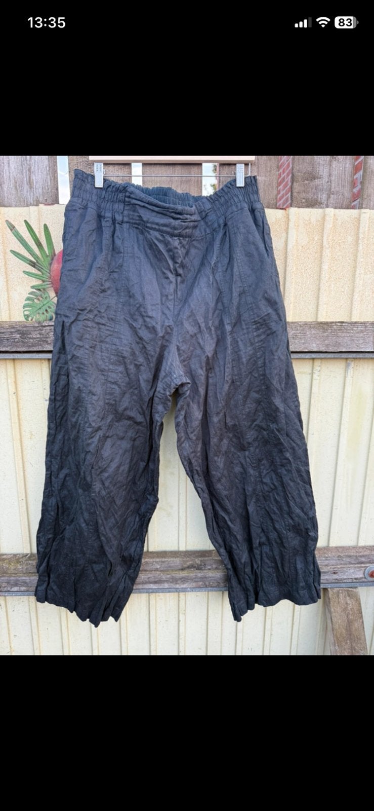 Hebbeding zwarte broek 3, Ophalen of Verzenden, Zo goed als nieuw, Zwart, Broek of Spijkerbroek