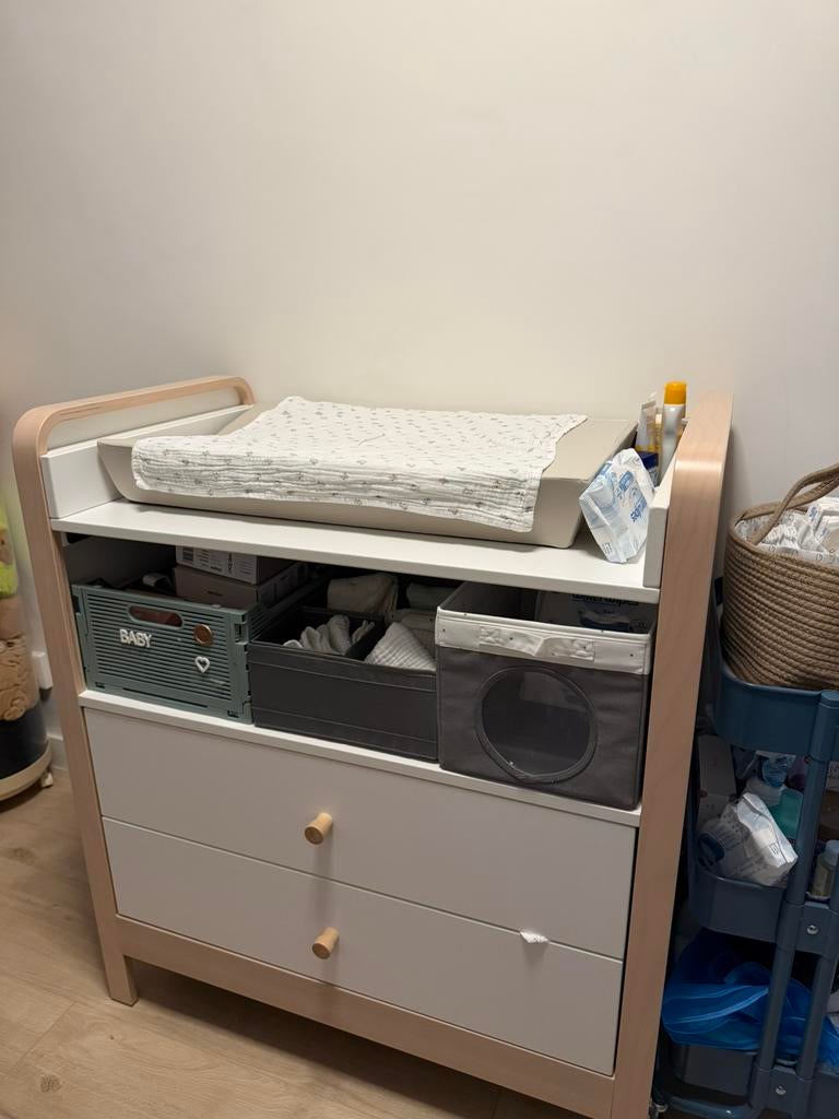 Commode - Ladekast - Baby - ÄLSKVÄRD, Ophalen, 50 tot 70 cm, 100 cm of meer, Zo goed als nieuw