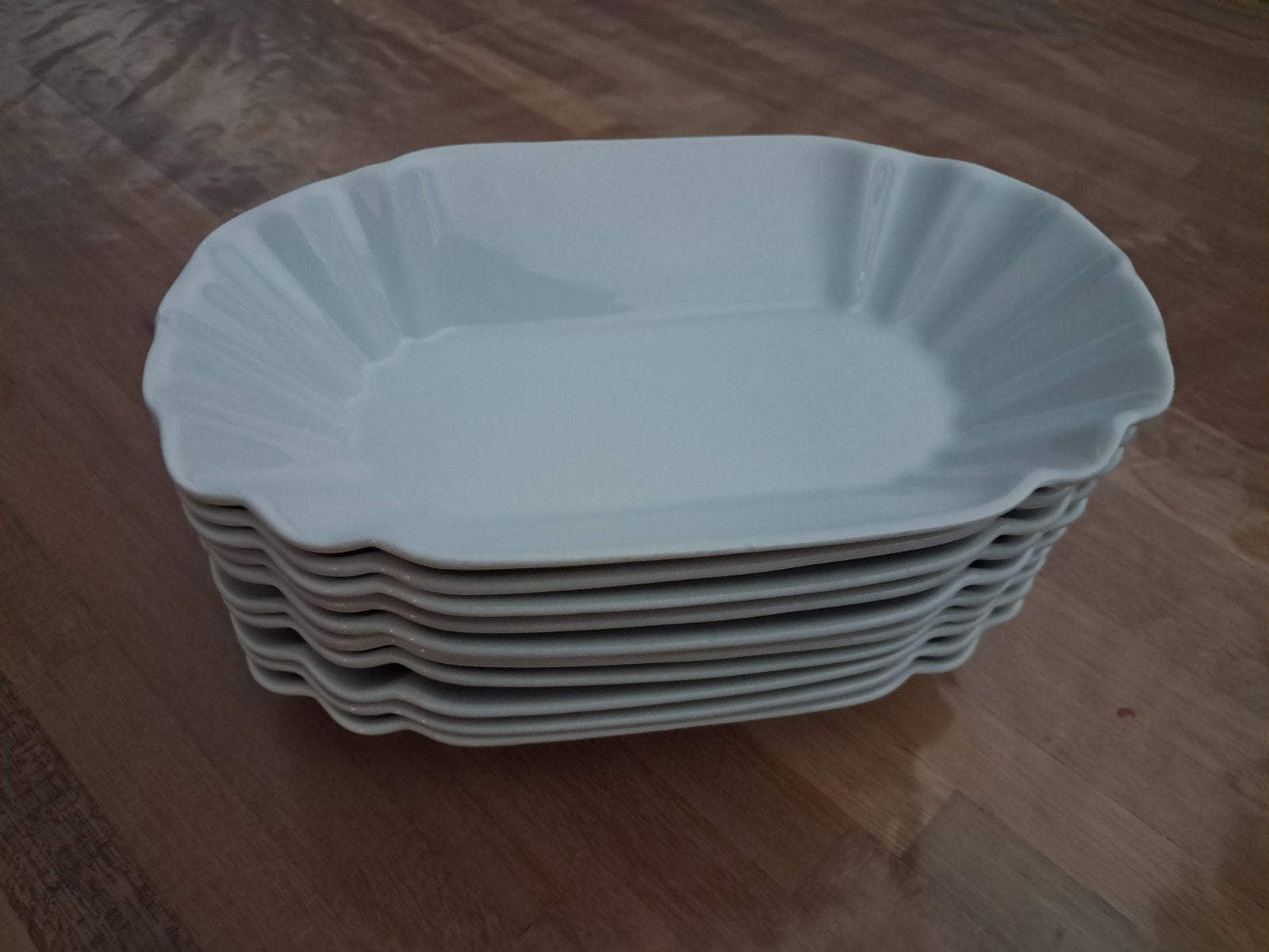 10 schaaltjes in de vorm van een patatbakje, Huis en Inrichting, Ophalen of Verzenden, Nieuw, Overige stijlen, Schaal of Schalen