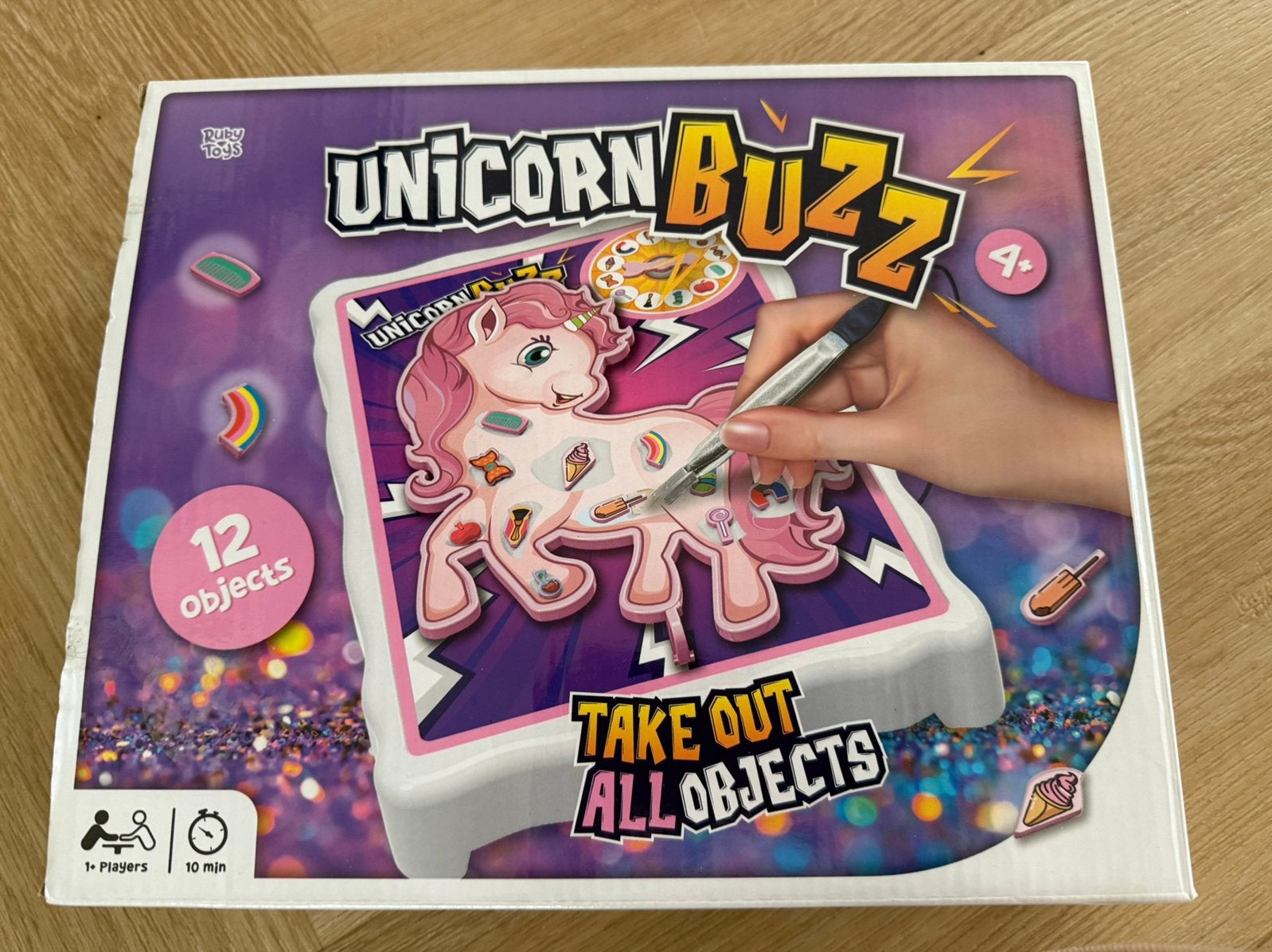 Spel Unicorn Buzz, Ophalen of Verzenden, Zo goed als nieuw