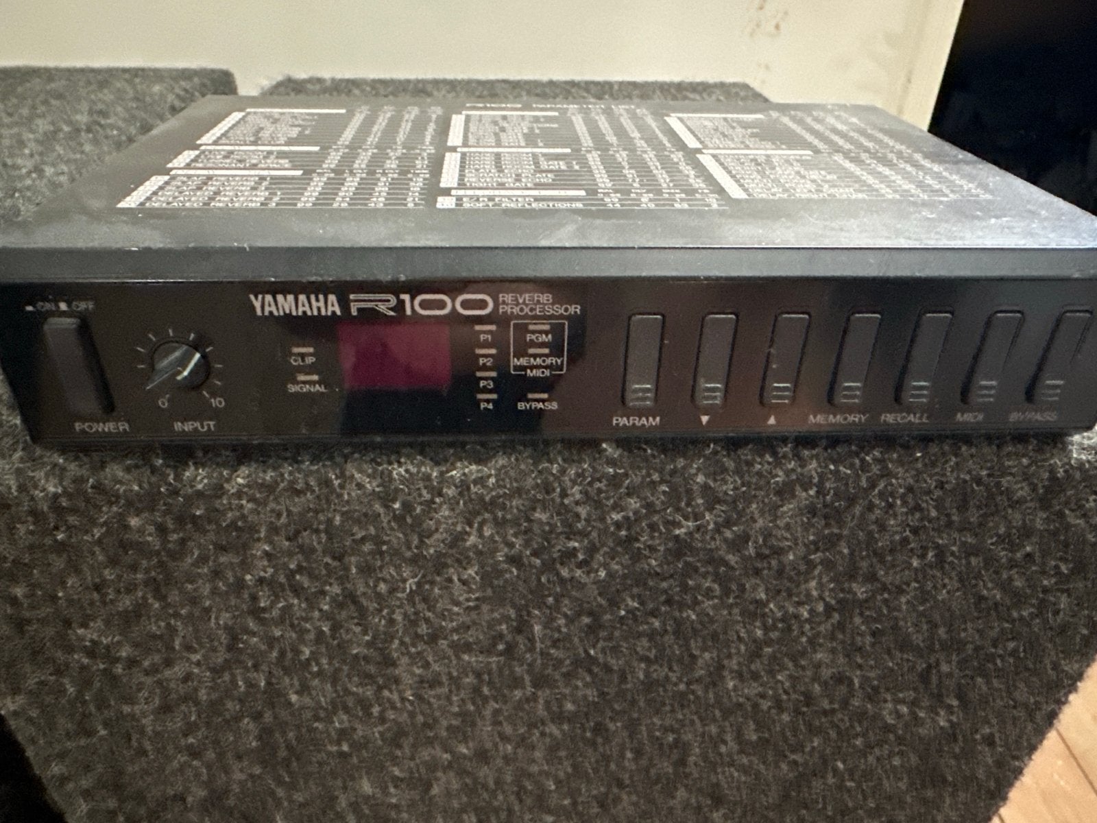 Yamaha R100 Reverb Processor - Effectpedaal, Muziek en Instrumenten, Effecten, Ophalen, Gebruikt, Reverb