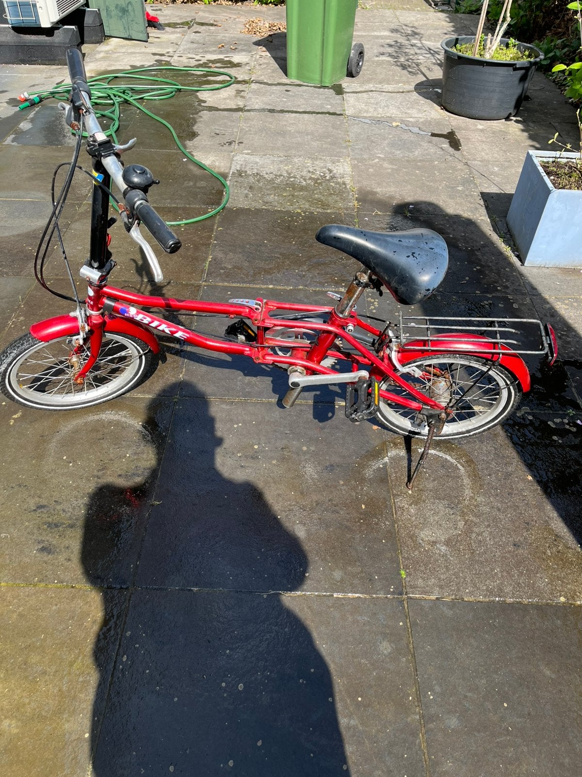 Mooie vouwfiets, Ophalen, Gebruikt, Velgrem, Versnellingen