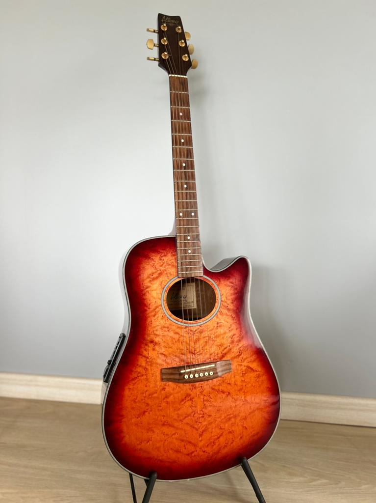 Alliance VP semi akoestische gitaar ‘90, Muziek en Instrumenten, Ophalen, Zo goed als nieuw, Western- of Steelstringgitaar