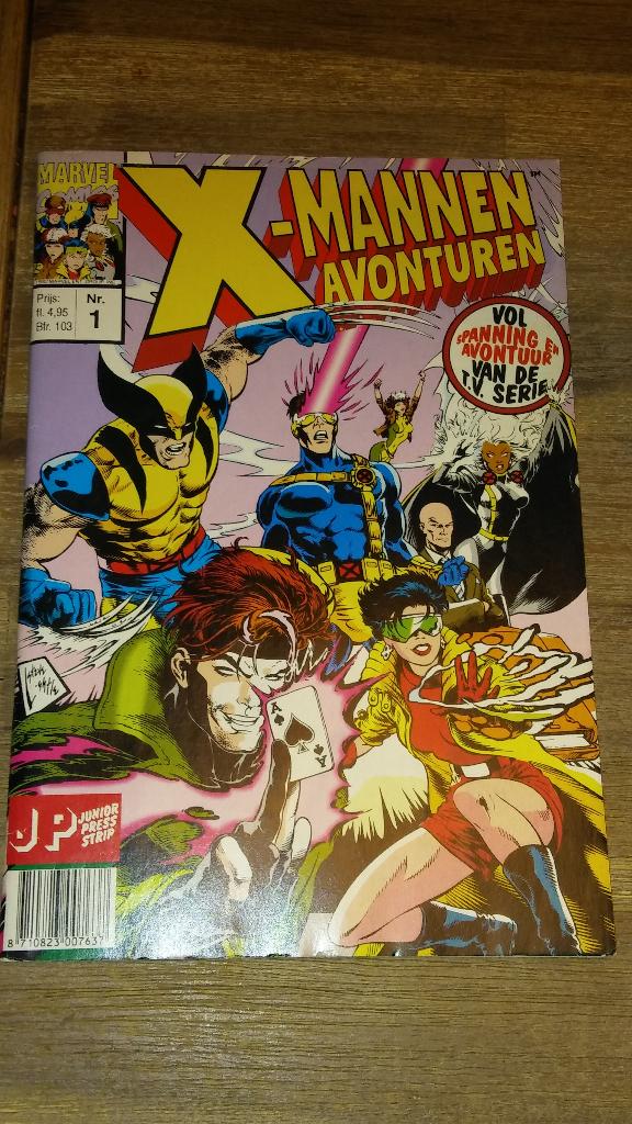 X-mannen avonturen Marvel nr. 1 Junior Press strip X-men, Boeken, Strips | Comics, Eén comic, Ophalen of Verzenden, Gelezen, Overige gebieden