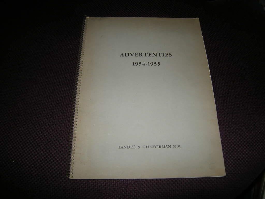 Landre + Glinderman NV - Advertenties 1954-1955, Ophalen of Verzenden, Gelezen
