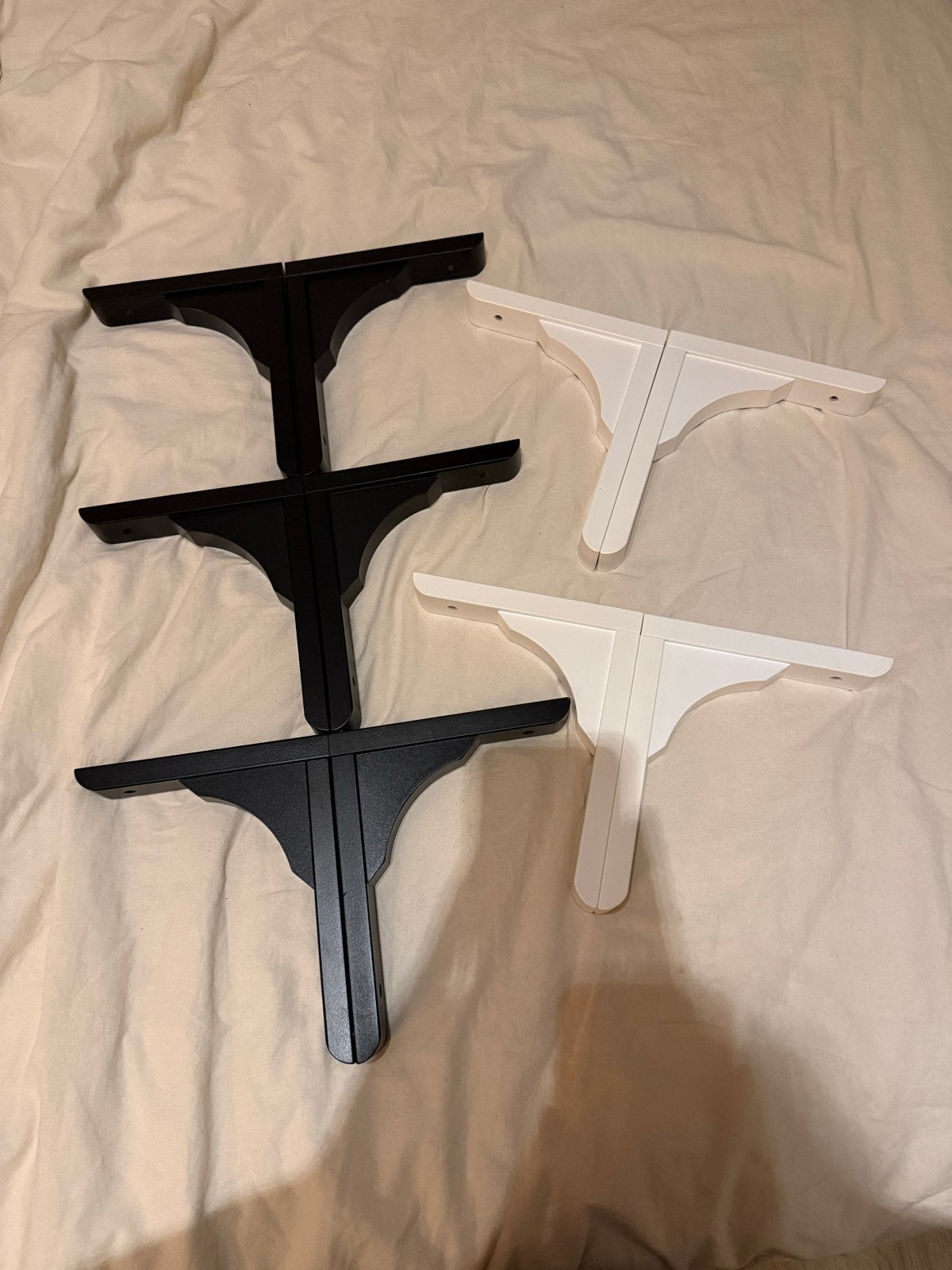 IKEA RAMSHULT plankdragers - wit (4 stuks), Huis en Inrichting, Ophalen of Verzenden, Zo goed als nieuw