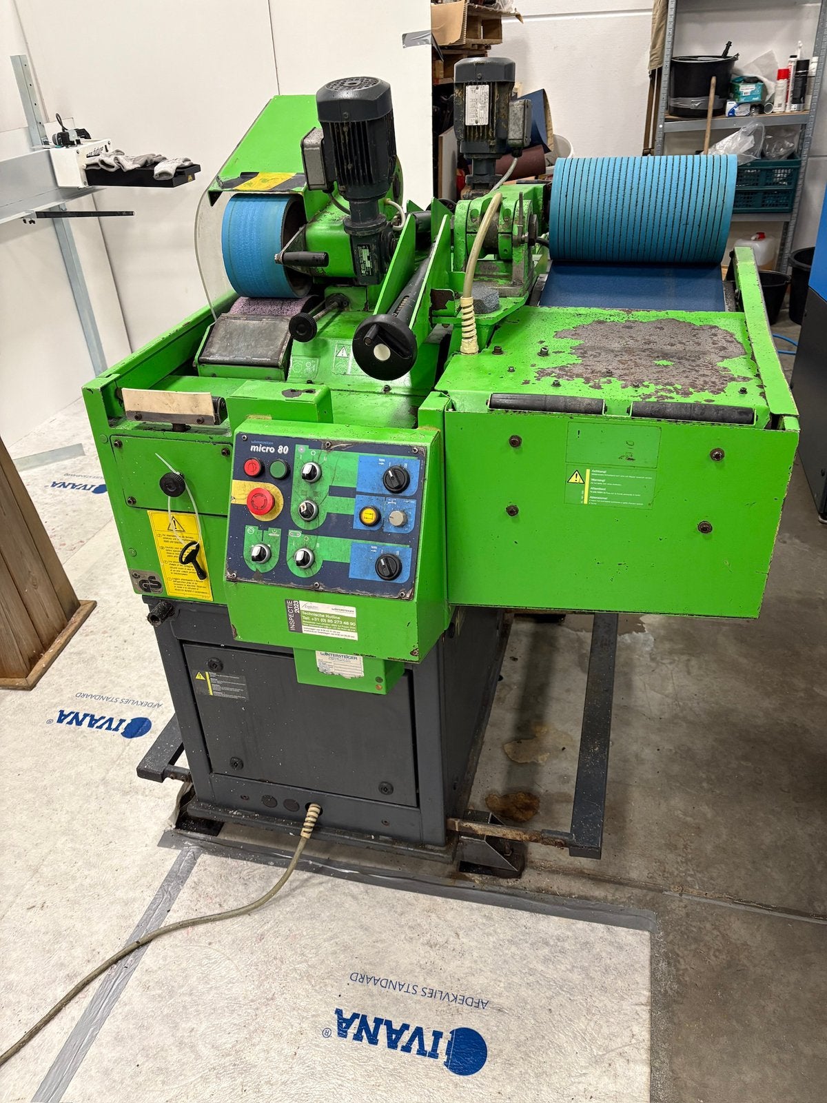 Wintersteiger Micro 80 ski en snowboard slijpmachine, Ophalen, 160 tot 180 cm, Ski's, Overige merken