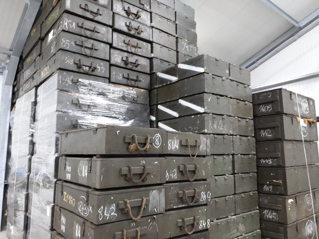 kist hout groot (107 x 67 x 26 cm) Ruim op voorraad!, Ophalen, Gebruikt, 100 tot 150 cm, 5 – 50