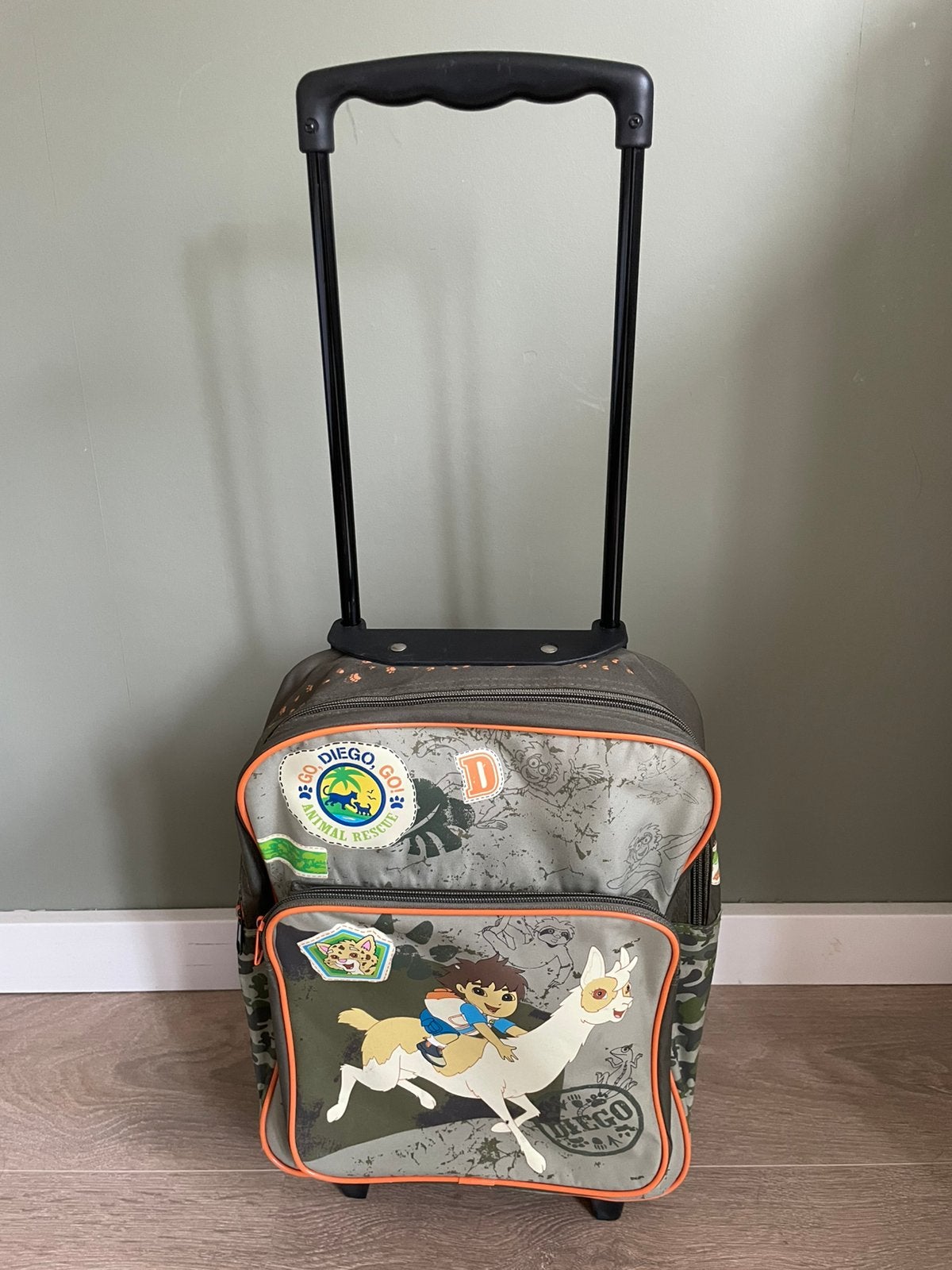 Rugtas/Trolley, Go Diego Go                    IZGS, Gebruikt, Wieltjes, Minder dan 50 cm, Ophalen of Verzenden