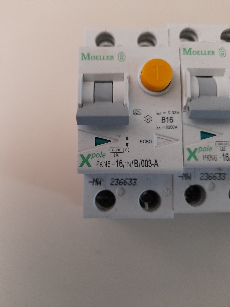 Aardlek automaat B16/003A, Verzenden, Zo goed als nieuw, Overige merken, Installatieautomaat