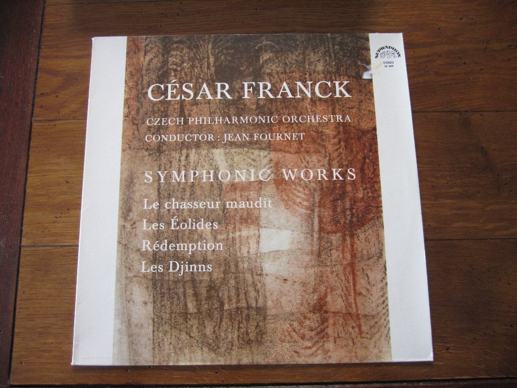 César Franck , Symphonic Works, LP, LP, Inclusief binnenhoes, Ophalen of Verzenden, Zo goed als nieuw