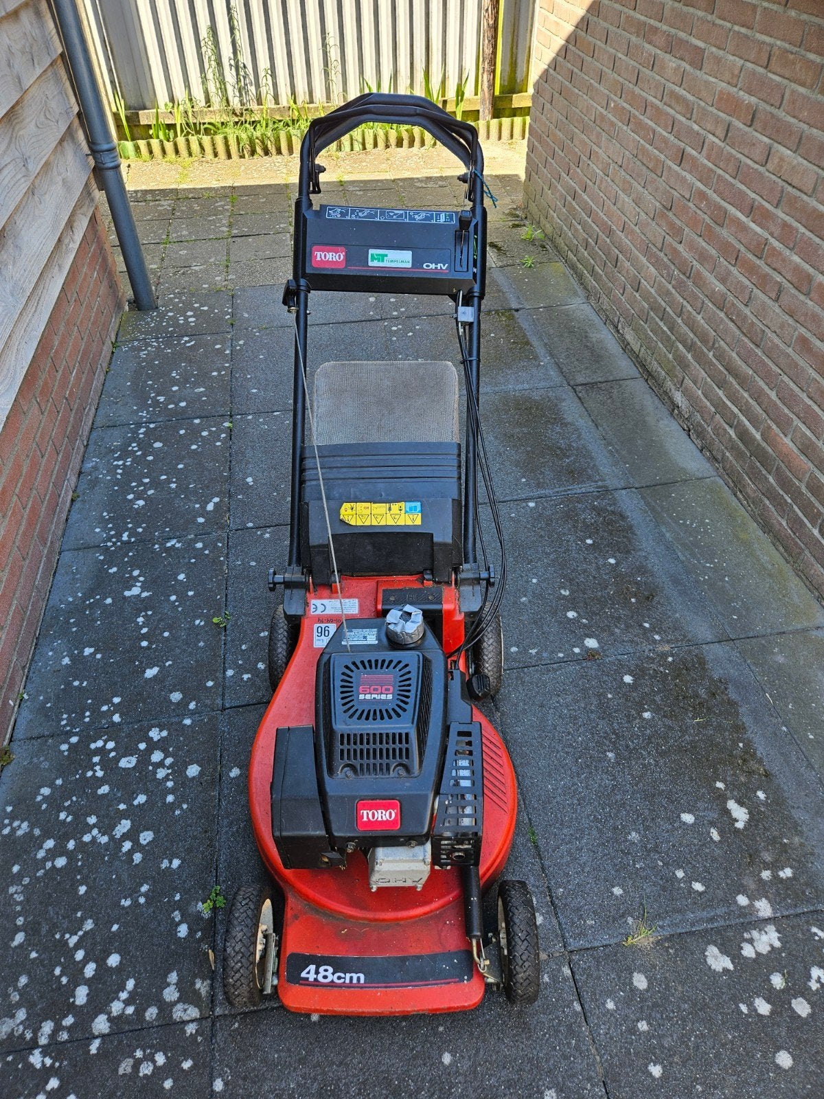 Toro grasmaaier 48cm - Benzine - Krachtige Briggs & Stratton, Tuin en Terras, Ophalen, Cirkelmaaier, Gebruikt, Toro