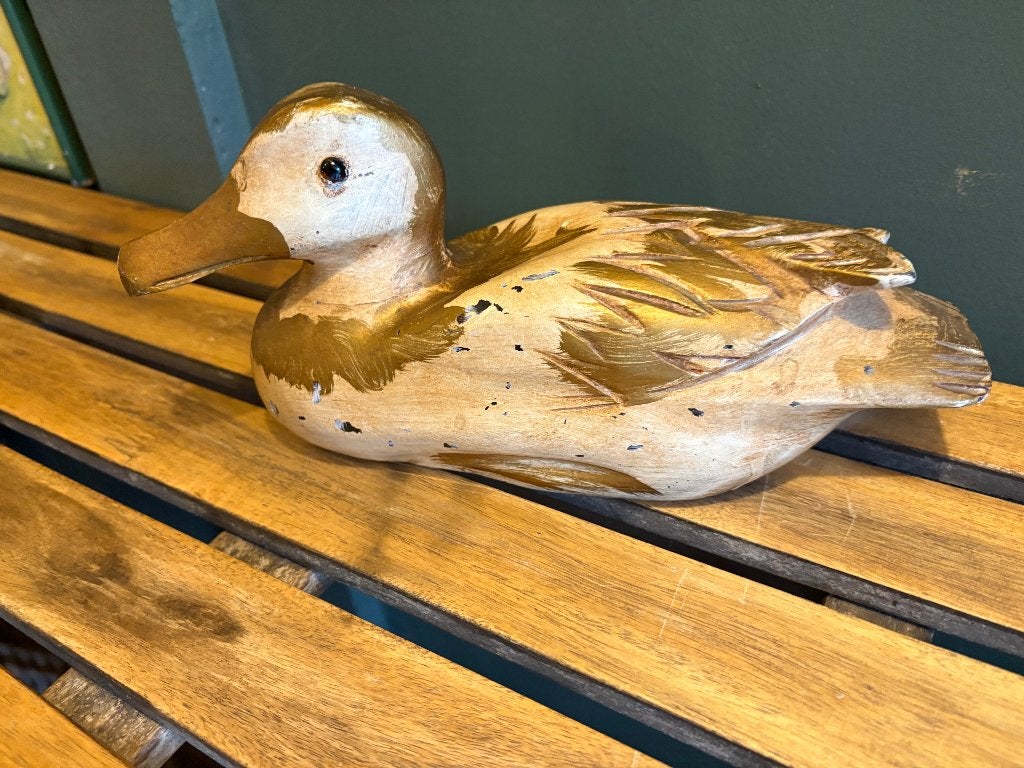 Prachtige Brocante Oude Houten Lokeend., Ophalen of Verzenden