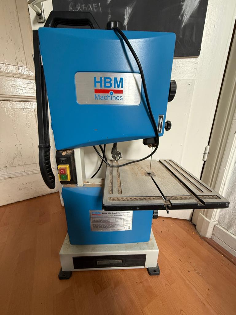 Lintzaag van HBM, Ophalen, 70 mm of meer, Zo goed als nieuw, Lintzaag