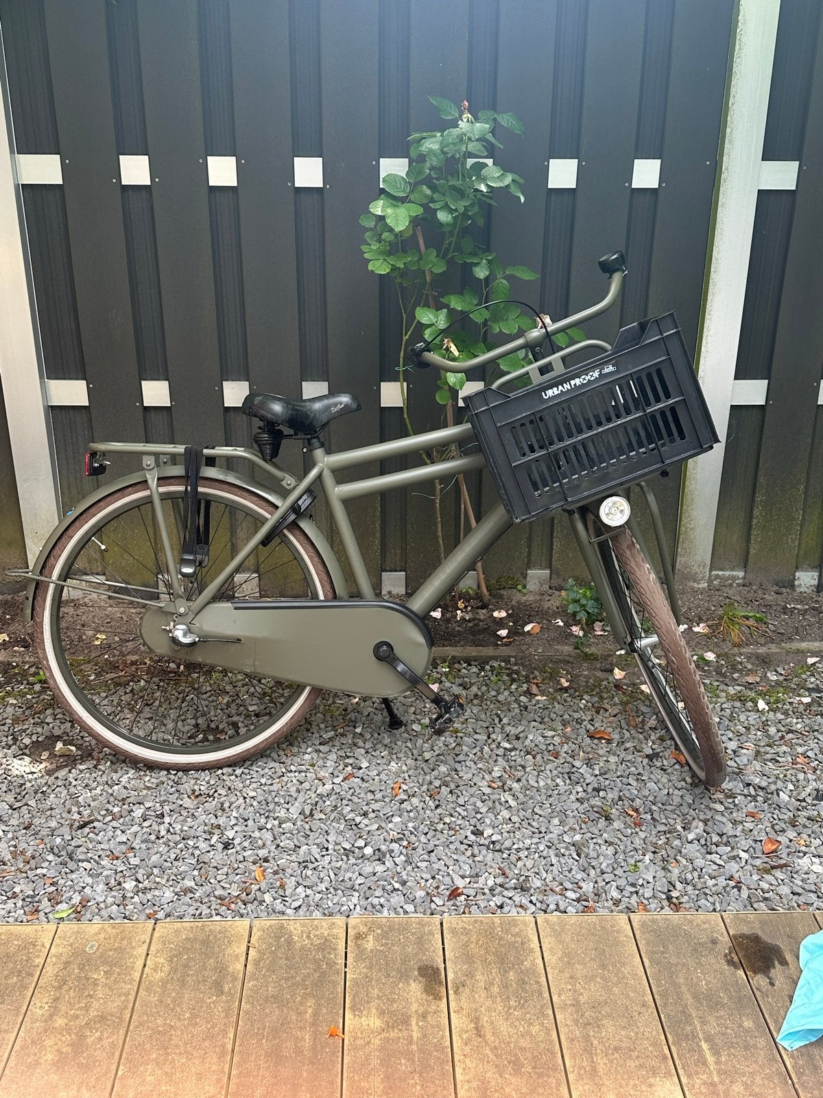 Cortina U4 Transportfiets - Olijfgroen, Overige merken, Terugtraprem, Versnellingen, Ophalen of Verzenden
