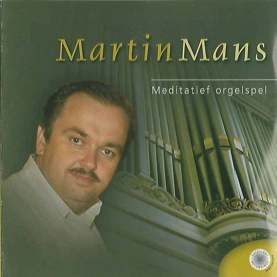 OrgelCD: Martin Mans - Meditatief orgelspel - Tiel, Ophalen of Verzenden, Zo goed als nieuw, Koren of Klassiek