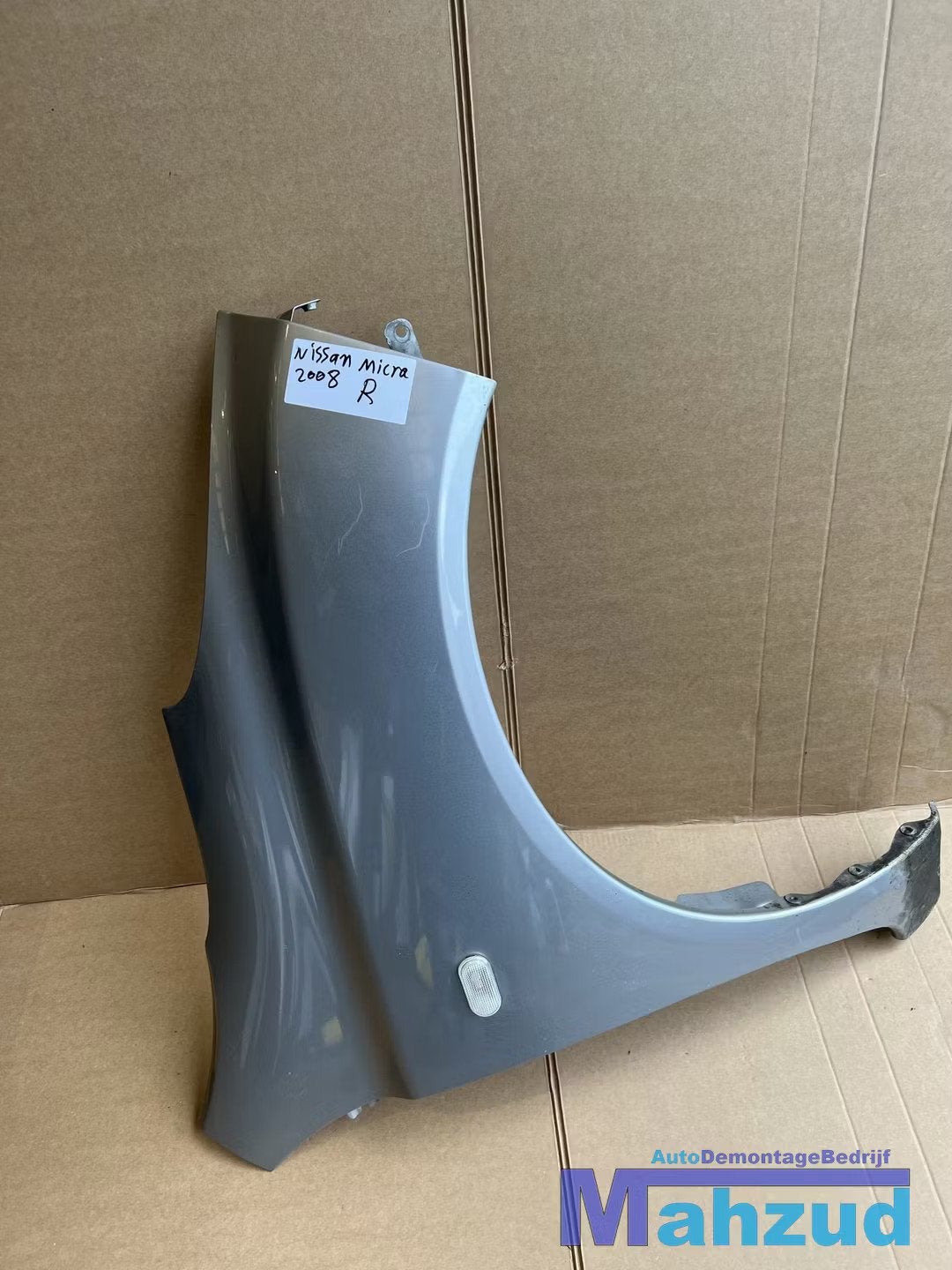 NISSAN MICRA 3 K12 Grijs rechts scherm zijscherm voorscherm, Takashima 1-chome 1-1
220-8686  Yokohama, Ophalen of Verzenden, NISSAN_SR@mail.nissan.co.jp