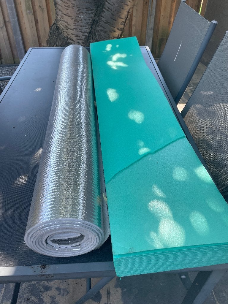 Isolatiemateriaal gratis, Ophalen, Glaswol, 4 tot 8 cm, Minder dan 5 m²