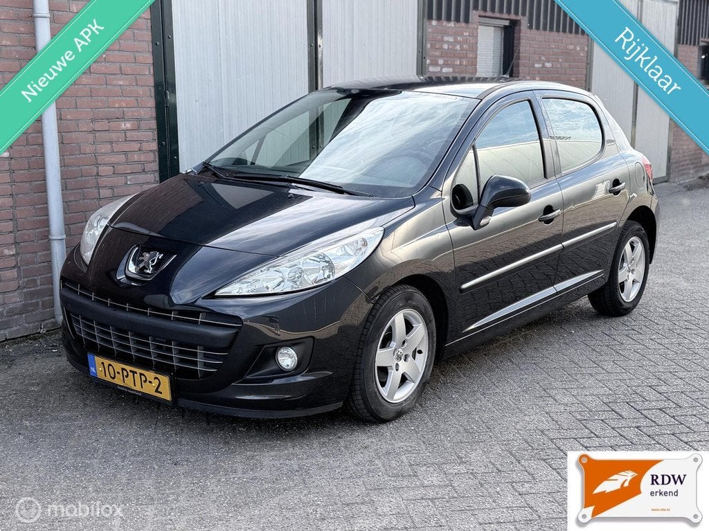 Peugeot 207 1.4 VTi Blue Lease Executive NAP/NWE APK/NAVIGAT, Voorwielaandrijving, Euro 5, Gebruikt, 1064 kg