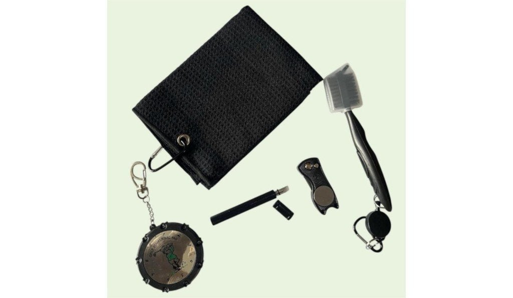Golf schoonmaak- en accessoireset 5-delig - NIEUW, Ophalen of Verzenden, Nieuw, Overige typen