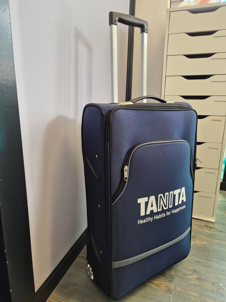 Tanita Weegschaal Koffer - Bescherming en Transport, Wieltjes, Hard kunststof, Ophalen of Verzenden, Zo goed als nieuw