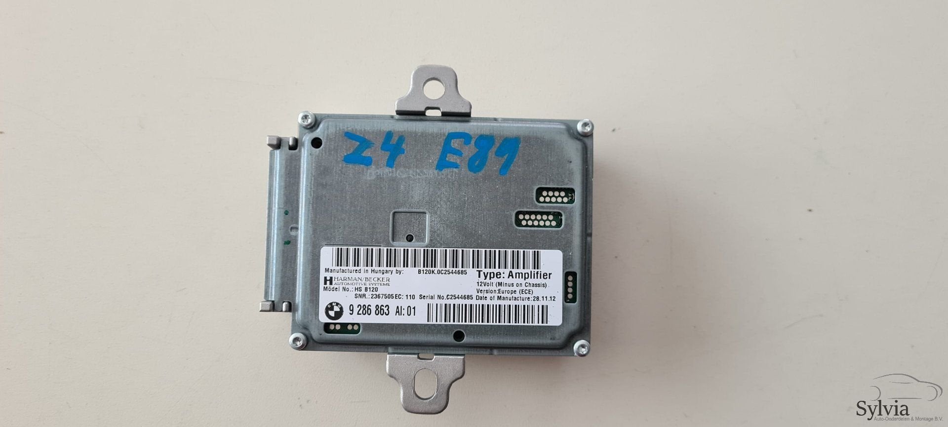 Audio versterker BMW X5 X6 Z4 9286863